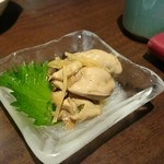 葉山 鳥ぎん - 牡蠣のしぐれ煮