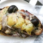 76722549 - ベーコンときのこ トリュフの香り