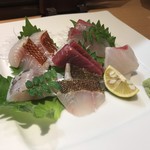 心斎橋神楽 - お造り盛り合わせ～