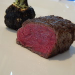 レストラン・モリエール - ＊フイレ肉は柔らかく火入れも絶妙で美味しいこと。