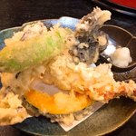 栄茶屋 - 海老と野菜の天ぷら  950円税込