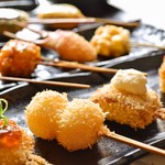 お出汁で食べる串かつと釜めしの専門店 ぎん庵 - 