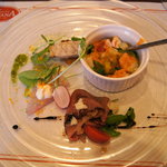 ダルクオーレ - オードブル盛り合わせ