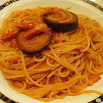 ラパウザ - 日替わりパスタ　　なすとトマトのパスタ