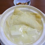 食事処 ときわ - とろける湯豆腐450円