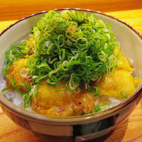 和み酒 仁 - 【北新地でランチ】 ネギ穴子天丼　\1000
