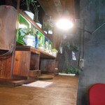 パイタンラーメン キャトル 鷹匠 - カウンター風景