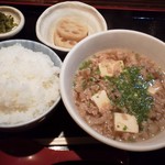 ふた村 - 肉吸い定食５００円（税込）