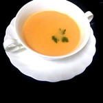 西洋料理 萬吉 - かぼちゃのスープ(^^)