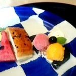 西洋料理 萬吉 - 夏のデザート(^^)