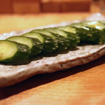 焼鳥 みずき - きゅうりのぬか漬け