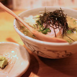 焼鳥 みずき - スープが最高の”鶏がらスープ茶漬”