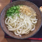 こがね製麺所 - かけうどん（中）