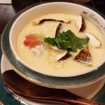 キッチン ウィル - 2017/11/20 松茸と雲子茶碗蒸し