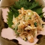 キッチン ウィル - 2017/11/20 渡り蟹のウニ和え？