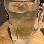 たまには焼肉 - (ドリンク)デュワーズハイボール
