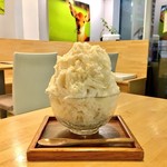 おちゃのこ - ほうじ茶ラテ氷