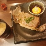 串天　山本家 - すき焼きライス、味噌汁【2017.11】