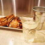 寿し秀 - 鯛アラにはお酒が合う