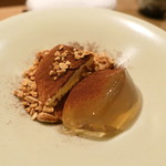 虎白 - ティラミスとブランデーとラム酒の寒天