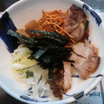 麺や 青雲志 - カレーまぜそばの具