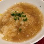 銀座 しのはら - フカヒレスッポン餡