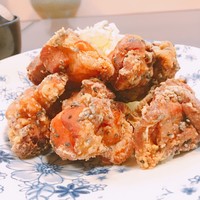 阿波尾鶏竜田揚げ定食