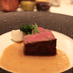 ミクニ - シャトーブリアン炭火焼きオーガニック野菜添え