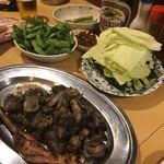 地鶏のもも焼き