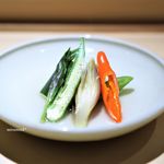 龍眉虎ノ尾 西麻布 - 夏野菜のスープ炒め