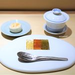 龍眉虎ノ尾 西麻布 - 豆沙餅　あずきの北京おやき、三味中国茶ゼリー