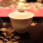 にくの匠 三芳 - 山口県産の焼き松茸のお出汁