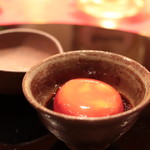 にくの匠 三芳 - 黄身の醤油漬け