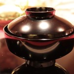 にくの匠 三芳 - 富田林の海老芋、シャトーブリアン、辛子とお出汁の白味噌仕立て