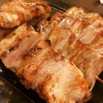 Fukuoka Hakata Yakitori Ganso Negikimoya - 豚バラ