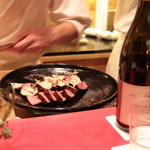 にくの匠 三芳 - フィレステーキ、トリュフかけ