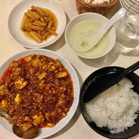 四川料理 龍の子 - ランチセット　麻婆豆腐　1,000円