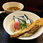 麺創 なな家 - 【限定】サンマ酢のオープンワンタンつけ麺