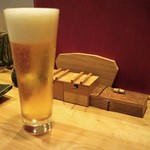 焼鳥 みずき - サッポロ黒ラベル生