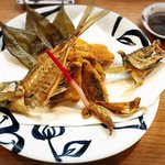 小魚料理 とみ助 - 鯵フライです。大衆料理が店主の匠の技で見事高級料理に変身。ホッコリした食感が堪りません‼︎