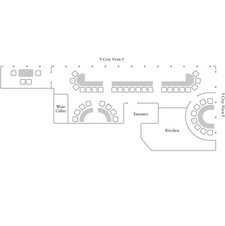 Nyu Matsusaka - 当店座席配置図です