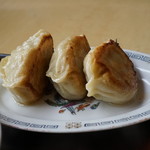 久米食堂 - 焼き餃子・・想像以上にボリューミィー