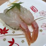 回転寿司　すし丸 - （連れの）エビ