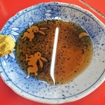 新ちゃん - 餃子のタレ　辣油ではなくカラシ