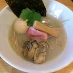 寿製麺よしかわ - 牡蠣そば。