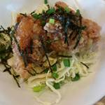 寿製麺よしかわ - 唐揚げ。