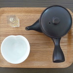 茶の芽 - 極上くき茶200円