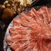 Ikedaya - 料理写真:国産豚肩ロースのしゃぶしゃぶ