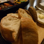 ミニヨン　坂ノ上 - パンの盛り合わせ　Ｍサイズ　￥５５０