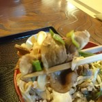 高橋家 - 鴨ネギ丼￥１３５０